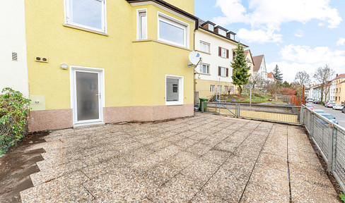 45 m² terrace | 2 rooms | Completely renovated in 2026 | Available immediately | Stuttgart-South.