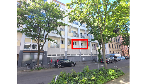 Weststadt: 2-Zi + TG | Technisch modernisiert | Balkon | EBK
