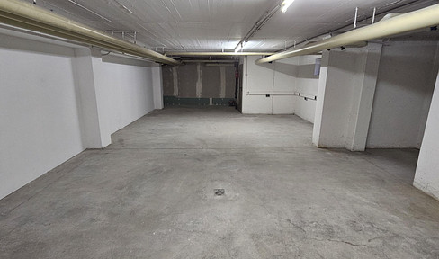Storage/cellar space, approximately 100 square meters, for rent.
