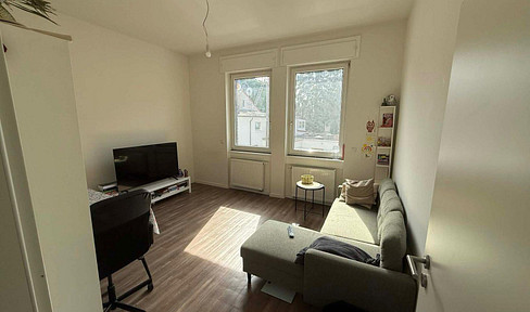 Möblierte helle 2-Zimmer-Wohnung | 45 m² | 10 Min. zur Innenstadt | Frankfurt-Nied
