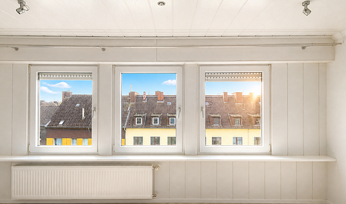 Living above the rooftops of Dortmund – like new and stylish (55 sqm).