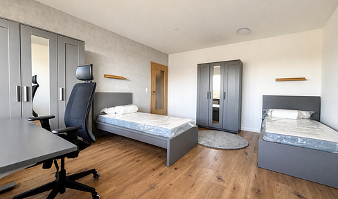 Investment opportunity in Bamberg: Furnished student apartment with a gross yield of 5.4% and ongoing rental income.