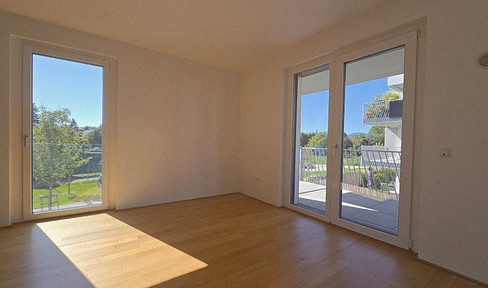 Neubauwohnung in ruhiger Südwestlage und großem Balkon