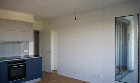 Kleine 2-Zimmer Wohnung mit Loggia im Top Floor