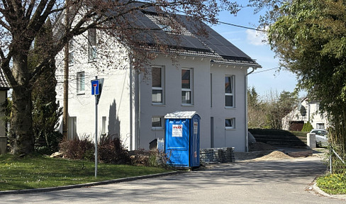 Semi-detached house for rent in Illertissen-Au – brand new construction, first occupancy.