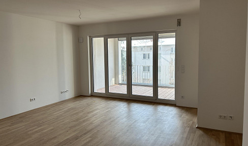 Erstbezug Helle 3-Zimmer-Wohnung mit großem Balkon in Darmstadt-West