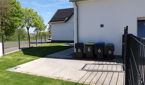 Beautiful apartment with a small garden.