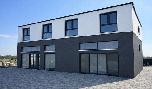 NEUBAU **GEWERBEGEBIET**110 oder 220 m2 * Büro Kanzlei Versicherung Physio Kosmetik mieten  **