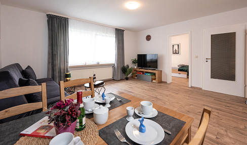 Fully furnished 2-room apartment (42 m²) for rent in Kirn. Ideal for singles, commuters, or couples.