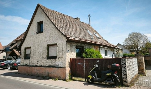 Old house with a large plot of land and potential.