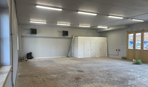 EXCLUSIVE WORKSHOP, HALL, STORAGE AREA, OR PRODUCTION SPACE ON THE GROUND FLOOR.