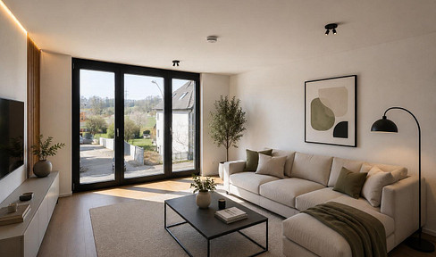 Moderne Zweizimmerwohnung in Neubau aus 2023