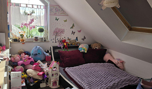 Beautiful, bright attic apartment, 70 square meters, with a balcony.