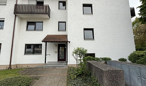 Lichtdurchflutete 3-Zimmer-Wohnung mit zwei Balkonen in bevorzugter Lage von Günzburg