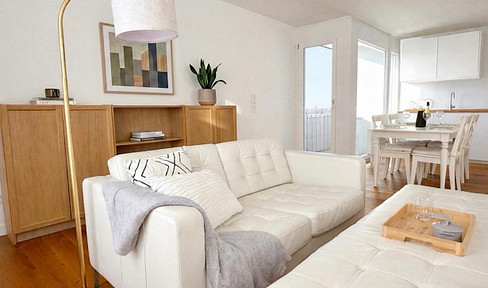Modern, furnished 3-room apartment in Munich - ideal for expats and professionals.