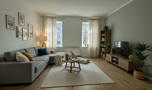 Top renovated 2-room apartment in a quiet location - Viewings on Tuesday, May 12th.