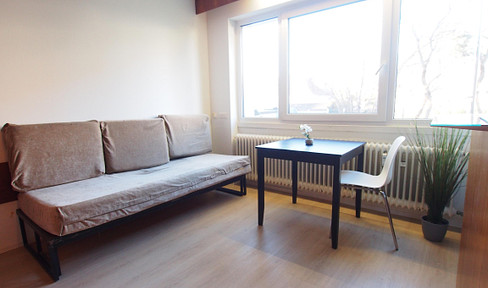 Very nice and bright one-bedroom apartment in a small apartment complex.