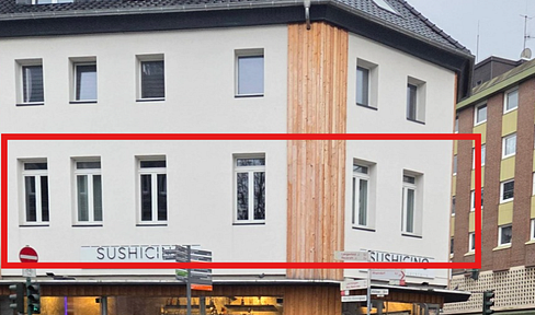 Air-conditioned office space in the heart of Leverkusen-Opladen.