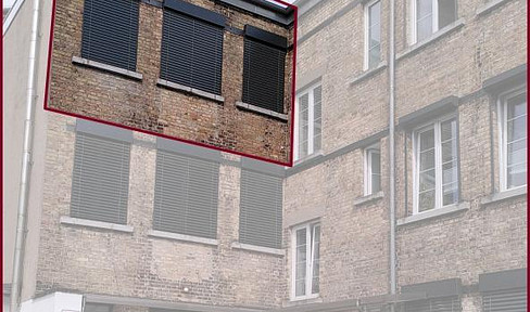 Large, spacious one-bedroom loft apartment, located near Kronenplatz.