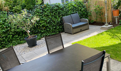 TOWN HOUSE STYLE! Garden maisonette apartment in the center of Leonding - PRIVATE SALE.
