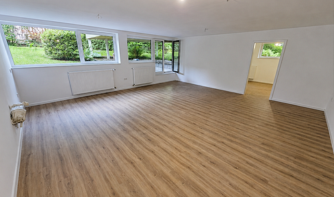 Renovated 3-room apartment in the basement, located near the city walls of Lemgo.