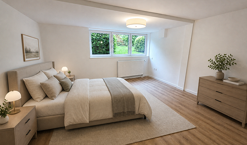 Sanierte 3-Zimmer-Wohnung im Souterrain am Lemgoer Stadtwall