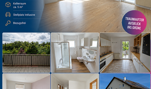 Helle und gepflegte 3-Zimmer-Wohnung mit Balkon in Neuenburg am Rhein