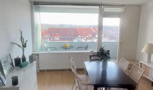 Practical 1.5-room apartment (studio apartment with a separate room), with fitted kitchen, furnished, and accessible for people with disabilities.