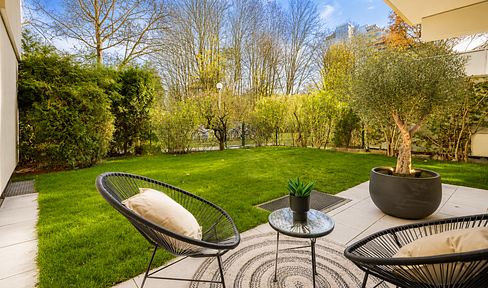 Bezugsfertige 2-Zimmer Gartenwohnung in München-Bogenhausen | Frisch renoviert | Sanierte Wohnanlage