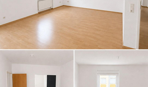 4-room apartment with 2 balconies, located in a central area of Schweinfurt.