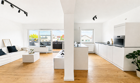 Kernsanierte 3-Zimmer-Wohnung mit Balkon | Aufzug | 84 m² | Wiesloch | Provisionsfrei
