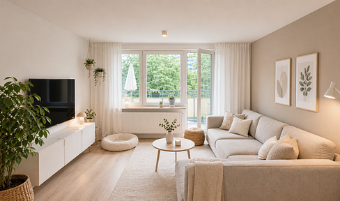 Fully renovated 3-room apartment in a prime location in Gravenbruch.