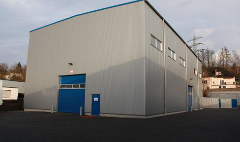 High-bay warehouse / warehouse space: 480 m², approximately 300 pallet spaces.