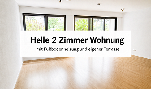 Ihr neues Zuhause - 63qm mit Fußbodenheizung und eigener Terrasse