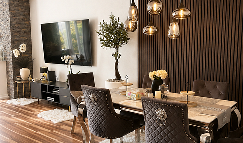 Commission-free: 101 m² garden apartment with a south-facing terrace and a heat pump.