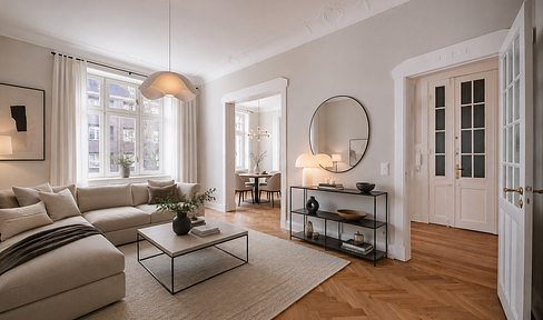 Exclusive 135 m² residence located near the Eilenriede park – living in one of Hanover's best locations.