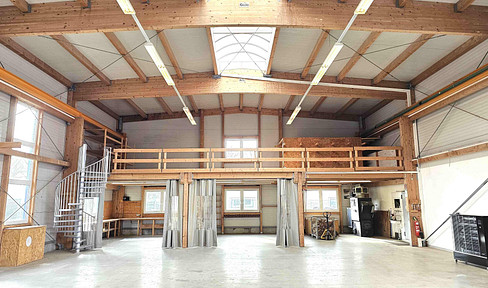 Gewerbehalle - Neu-Ulm/Burlafingen zu verpachten - mit Hallenkran, etc.