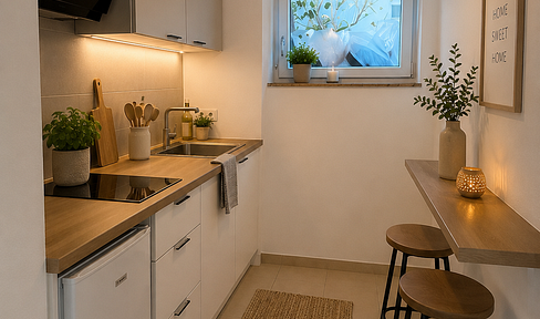 Helle 3-Zimmer-Souterrainwohnung mit Stellplatz