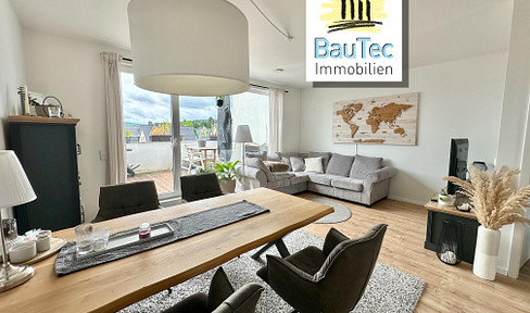 Energieeffizientes - 2 Zimmer - Penthouse mit Dachterrassen und Weitblick