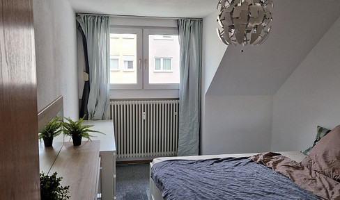 Ruhige und zentrale 2-Zimmer Wohnung mit Balkon im Herzen von Karlsruhe
