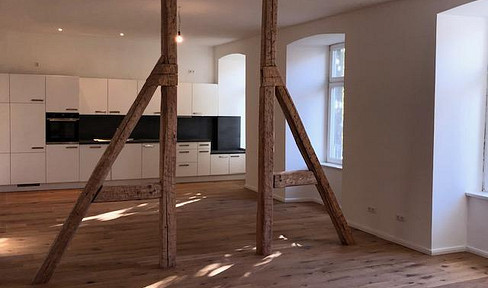 Spacious loft apartment in the heart of Friedberg.