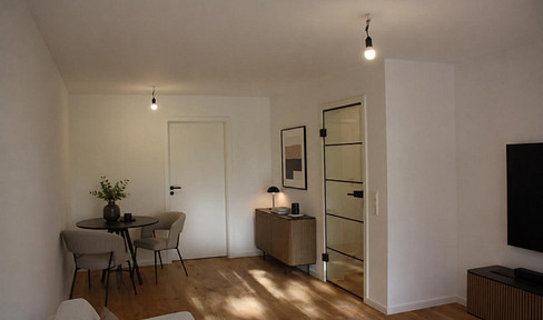 Erstbezug in Hoheneck: 2 Balkone in hochwertig sanierter 2-Zimmer-Wohnung mit Tiefgarage