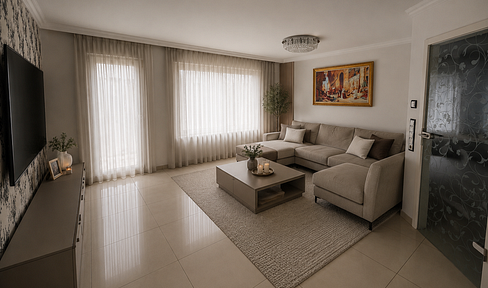 Modernized terraced house with a large garden and garden shed, Wermelskirchen.