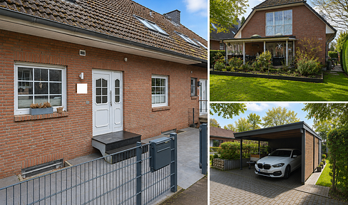 Doppelhaushälfte mit Einzelhauscharakter im Dreieck Berne-Sasel-Volksdorf