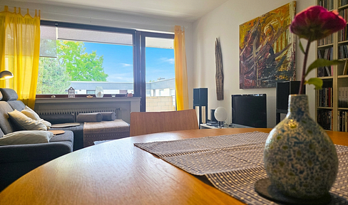 PROVISIONSFREI - modernisierte 3-Zimmerwohnung mit großer Loggia und Garage