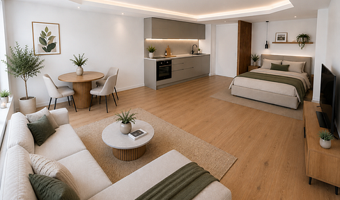 Erstbezug nach Sanierung - 45m² - Stellplatz - Küche optional