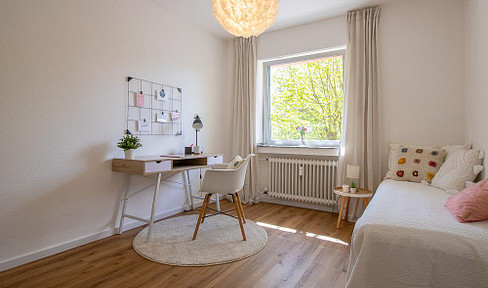 Provisionsfrei & sofort verfügbar: 3,5-Zimmer-Wohnung in Heiderhof mit Einzelgargenstellplatz