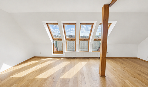 Provisionsfrei! DG, 91m², 2 Terrassen, 2,5 Zimmer