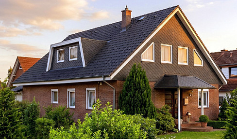 Detached family house with 7 rooms and a garden, located in Sittensen.