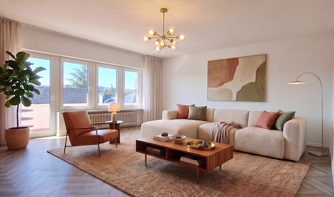Bright 3-room apartment with breathtaking views and ample space for personalization.